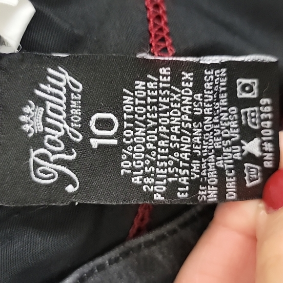 Royalty For Me Bleach Splattered Skinny Blue Jeans 10 - Picture 11 of 12